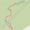 Switzer Falls trail, distance, elevation, map, profile, GPS track