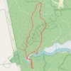 Parkers Creek loop trail trail, distance, elevation, map, profile, GPS track