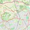 Cycle around Enfield from Forty Hall to Trent Park trail, distance, elevation, map, profile, GPS track