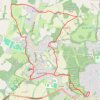Loop Walk - Haywards Heath, Borde Hill, Cuckfield, Whitemans Green trail, distance, elevation, map, profile, GPS track