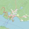 Tadoussac trail, distance, elevation, map, profile, GPS track