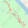 Riverside Park paths and Monster-T mountain bike trail trail, distance, elevation, map, profile, GPS track