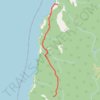 Jajiktek Seawall Trail - Day 2 trail, distance, elevation, map, profile, GPS track