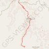 Havasu Creek Falls (Fiftyfoot Falls, Navajo Falls, Havasu Falls, Mooney Falls and Beaver Falls) trail, distance, elevation, map, profile, GPS track