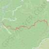 Camp Osito Road trail, distance, elevation, map, profile, GPS track