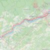 Trois-Rivières - Québec trail, distance, elevation, map, profile, GPS track