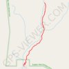 Booth Falls trail, distance, elevation, map, profile, GPS track