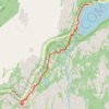 Hike from Tenaya Lake to Olmsted Point trail, distance, elevation, map, profile, GPS track