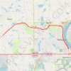 Brown's Creek State Trail trail, distance, elevation, map, profile, GPS track