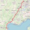 PT23DS2 Lörrach → Cadaqués trail, distance, elevation, map, profile, GPS track