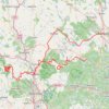 Tracked with OSMTracker for Android™ trail, distance, elevation, map, profile, GPS track