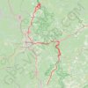 New River Gorge trail, distance, elevation, map, profile, GPS track