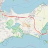 Geelong - Queenscliff trail, distance, elevation, map, profile, GPS track