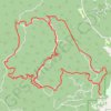 Mima Falls MTB ride trail, distance, elevation, map, profile, GPS track