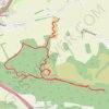 Moncrieffe Hill trail, distance, elevation, map, profile, GPS track