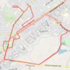 21KM trail, distance, elevation, map, profile, GPS track