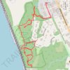Crawbuckie Nature Preserve Trails trail, distance, elevation, map, profile, GPS track