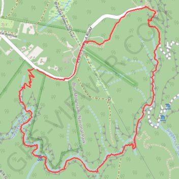 Grand Canyon Track trail, distance, elevation, map, profile, GPS track
