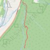 Evening hike at Lye Brook Falls Trail trail, distance, elevation, map, profile, GPS track