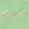 Sawmill Mountain and Mount Pinos trail, distance, elevation, map, profile, GPS track