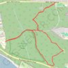 Pacific Spirit Regional Park Loop trail, distance, elevation, map, profile, GPS track