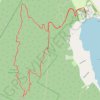 Elmore Mountain Loop trail, distance, elevation, map, profile, GPS track