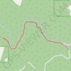 Sougahoagdee Falls Trail in William B. Bankhead National Forest trail, distance, elevation, map, profile, GPS track