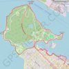 Vancouver - Stanley Park trail, distance, elevation, map, profile, GPS track