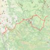 Langogne-Source-Lac d'Issarles trail, distance, elevation, map, profile, GPS track