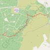 Pates Hill and neighbouring wind farm trail, distance, elevation, map, profile, GPS track