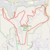 Klipriviersburg Nature Reserve loop trail, distance, elevation, map, profile, GPS track