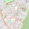 Bracknell Forest Cycling trail, distance, elevation, map, profile, GPS track