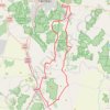 Bendigo - Harcourt Circuit trail, distance, elevation, map, profile, GPS track