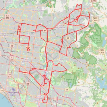 20261005 trail, distance, elevation, map, profile, GPS track