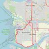 Vancouver - Richmond trail, distance, elevation, map, profile, GPS track