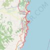 Kiama Coast Walk trail, distance, elevation, map, profile, GPS track