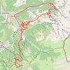 Col de Youx Plane en montée d'Avoriaz trail, distance, elevation, map, profile, GPS track