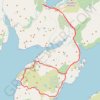 South Skye trail, distance, elevation, map, profile, GPS track