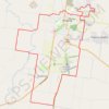 Kingaroy Taabinga Boonenne trace trail, distance, elevation, map, profile, GPS track