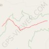 Indian Maiden Falls trail, distance, elevation, map, profile, GPS track