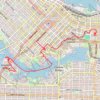 Vancouver trail, distance, elevation, map, profile, GPS track