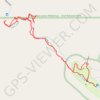 Red Reef and campground trail, distance, elevation, map, profile, GPS track