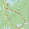 Elk Island National Park trail, distance, elevation, map, profile, GPS track