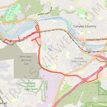 Evening Ride trail, distance, elevation, map, profile, GPS track