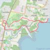 Tuggerawong Pathway from Wyong trail, distance, elevation, map, profile, GPS track