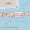 Chicago Pier trail, distance, elevation, map, profile, GPS track