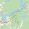 Salmon Arm - Sicamous trail, distance, elevation, map, profile, GPS track