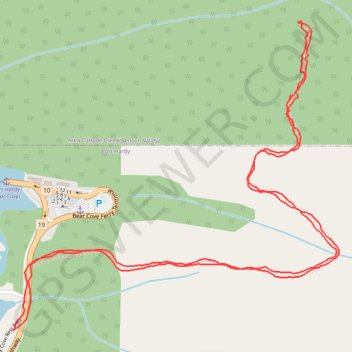 Dakota 576 Crash Site trail, distance, elevation, map, profile, GPS track
