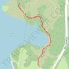 Trail near Briones Reservoir trail, distance, elevation, map, profile, GPS track