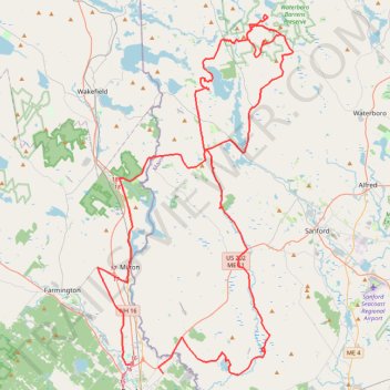 Tracked with OSMTracker for Android™ trail, distance, elevation, map, profile, GPS track